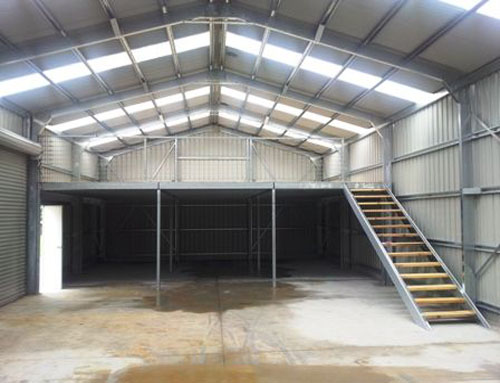 Mezzanine Sheds